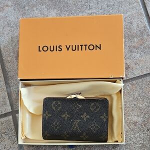Louis Vuitton Trifold Kiss Wallet Vintage And Authentic